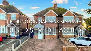 🏡 FOR SALE - Stunning 1930s Family Home in Margate | 3-Bed Semi with 80ft Garden & Modern Extension!