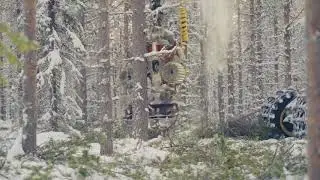 ECO LOG 560E i första snön
