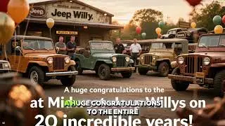 Midwest Jeep Willys celebrating 20 Years in Business