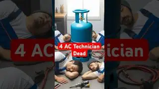 AC Gas Leak 4 Technician Dead | Tech Man Vlogs