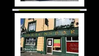 Irish Shop fronts County Mayo Ireland