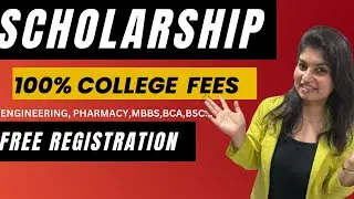 SCHOLARSHIP 2023 - 100% COLLEGE FEES - FREE - REGISTRATION