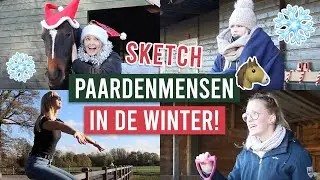 5 TYPE PAARDENMENSEN IN DE WINTER! || Vlogmas dag 8