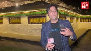 Arunachal's first laser show held at historic Gorsam Stupa in Tawang