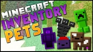 Minecraft Mods | Inventory Pets | SUPER OP PET BUFFS!
