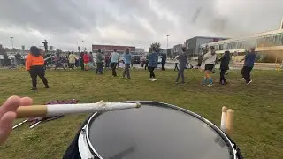 Joplin High School Marching Band 2023 Final Rehearsal Run | In The Arena | Snare 3 Cam