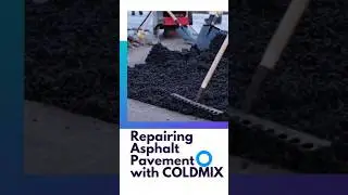 Perbaikan jalan dengan COLD MIX #asphaltrepair