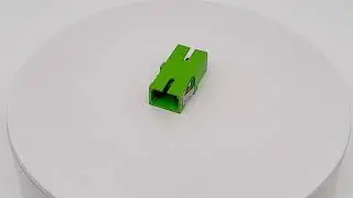 Inner Shutter Simplex SC Fiber Optic Adapter