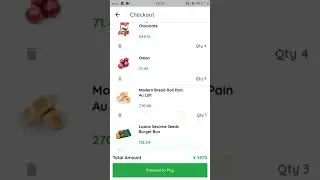 Flutter ecommerce app demo