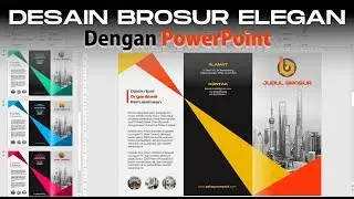 Cara Membuat Desain Brosur Keren dan Simple dengan PowerPoint