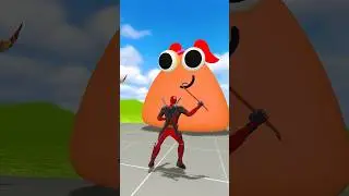 NEW THE POU BOU'S REVENGE FAMILY SIZE COMPARISON in Garry's Mod | FEMALE POU