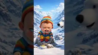 Eating maggie with poler bear🐨.                                                 #shorts #funny #cute