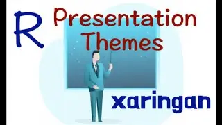 R Presentation Slide with Xaringan [ep2]: Review 40 Themes, CSS, Format Code, URL, Logo, Footnote