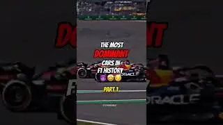 The most dominant cars in F1 history 😈🤩😏