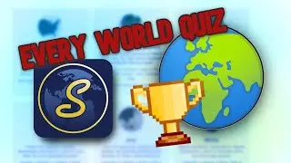 Seterra WORLD 100% 2021 WR Speedrun