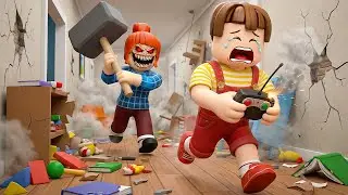 ROBLOX Brookhaven 🏡RP - FUNNY MOMENTS: Don't STAY UP LATE - Roblox 79