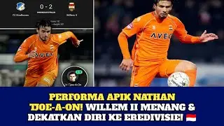 Nyaris Cetak Gol! Nathan Tjoe-A-On Jadi Kunci Kemenangan Willem II di Jalur Promosi Eredivisie! 🇮🇩