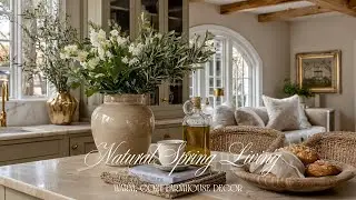 Timeless Spring Farmhouse Decorating Ideas with Natural Textures and Soft Neutrals