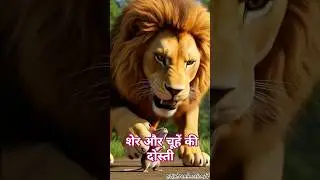 The Lion and the Mouse &ndash; A Tale of Unexpected Friendship #cartoon #moralstories #animation #animals