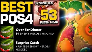 53 КУЧИ ПЛОТИ... 37 МИНУТ... Вот как играет настоящий саппорт Pudge | Официальный представитель P...