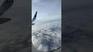 View of the cloud  from plane☁️..#cloudscene