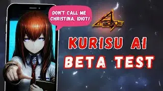 Amadeus Beta Test: Kurisu from Steins;Gate Comes Alive as AI