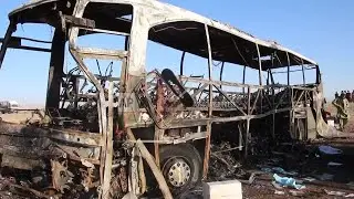 Scores killed as bus carrying Afghans removed from Iran catches fire after collision in Herat provin
