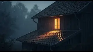 Old Wooden Shed Rain | Deep Sleep ASMR