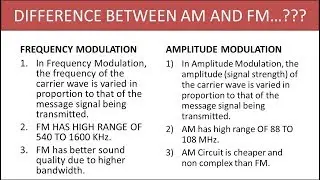 difference between fm and am||explanation||easy||PUHAnTONS