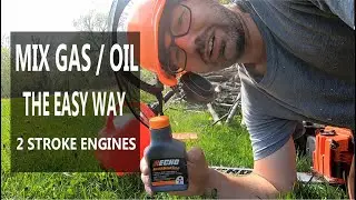How I mix 2 stroke gas