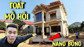 Toát Mồ Hôi Chứng Kiến Nâng Bổng Ngôi Nhà và Xoay 90 Độ | Luận Vlog