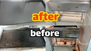 Satisfying Deep Cleaning Transformation | Commercial Kitchen Equipment Before & After