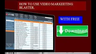 How to use Video Marketing Blaster - Video Marketing Blaster Demo| by APNI DUNIYA