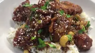 Spicy Cashew Chicken, A Cheesecake Factory Favorite | By Ross Kitchen Recipes