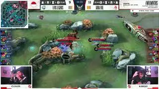 AURA Fire vs EVOS Legends Game 4   MPL ID S9 Playoffs D3