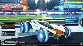 Rocket League HD MANTIS CAR Gameplay Tournament 1R Ryufalcon Blue