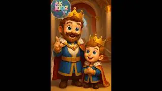 K For King 👑#alphabet #cartoon #learning #animation #viralshorts #shorts