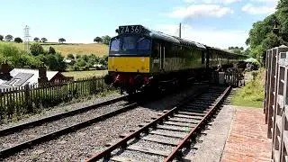 Class 25 no D7659 on the WSR on 24th June 2023
