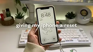 organizing my iphone 11 in 2026 🎐 aesthetic & minimal setup