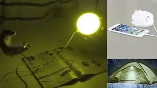 LAMPE DE CAMPING anti-moustique - lumi&egrave;re jaune anti insecte - [PEARLTV.FR]