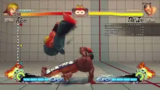 Safe jump do Deejay contra reversals de 3+ frames - Ultra street fighter 4