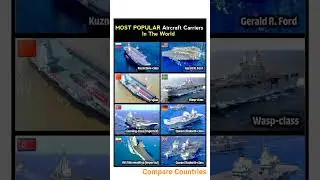 Most Popular Aircraft Carriers in the World | Top Navy Power 2025,