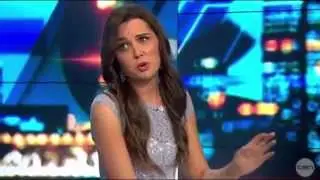 The Bachelor  Heather Maltman raps on The Project