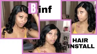 BINF HAIR | LACE TINT SPRAY INSTALL