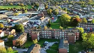 Kingsbury NW9 aerial view