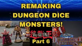 Remaking Yugioh Dungeon Dice Monsters! Part 6: The Dungeon Playmat | Yu-Gi-Oh DIY!