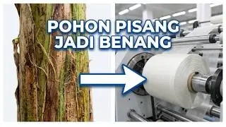 Mengintip Pabrik pembuatan serat alami dari Pisang Berteknologi Tinggi