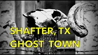 Texas Ghost Towns: Shafter, Texas fading fast into history. These photos were shot in 1993.