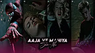 Spider-Man x Aaja ve Mahiya🥰|| Avengers movie Status 🥀|| Sad Avengers movie Status 🥀|| #aajavemahiya