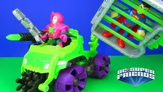 Imaginext Lex Luthor Hauler Playset vs Superman DC Super Friends Unboxing by Fisher Price